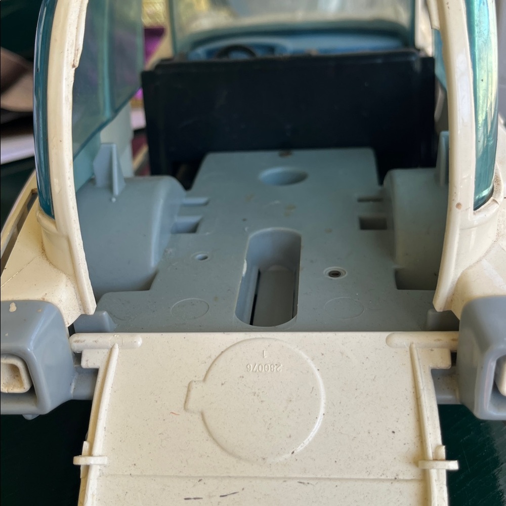 Ghostbusters Cream Toy Car, As is - Picture 6 of 6